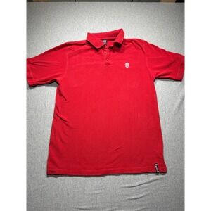 Southpole Polo Shirt Mens XL Red Authentic Collection Cotton Embroidered Y2K VTG